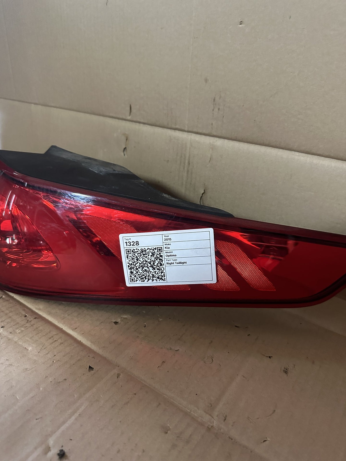 2015 Kia Optima - Right Taillight
