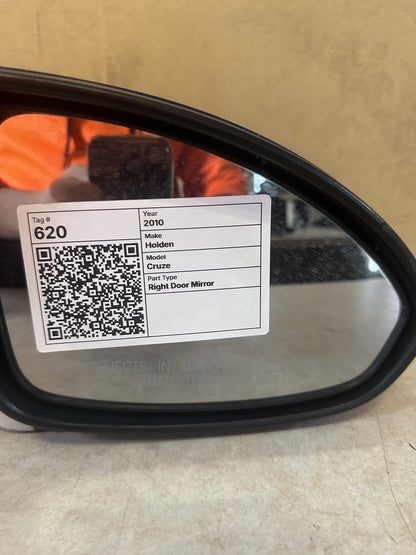 2010 Holden Cruze Cruze Right Door Mirror 027379