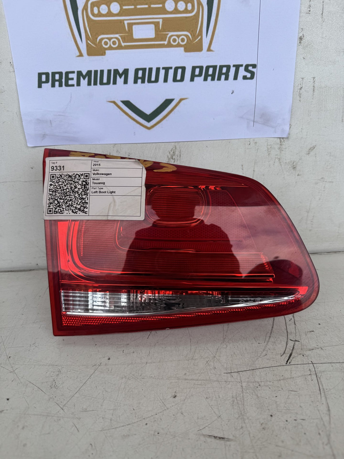 2015 Volkswagen Touareg MK2 - 7P Station Wagon Left Boot Light