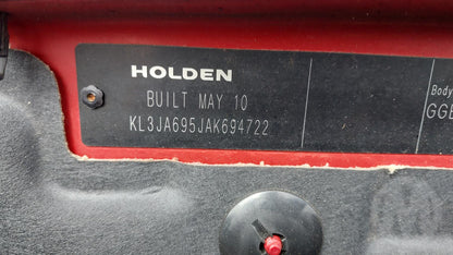 2010 Holden Cruze