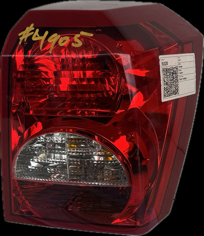 2011 Dodge Caliber PM Hatchback Right Taillight