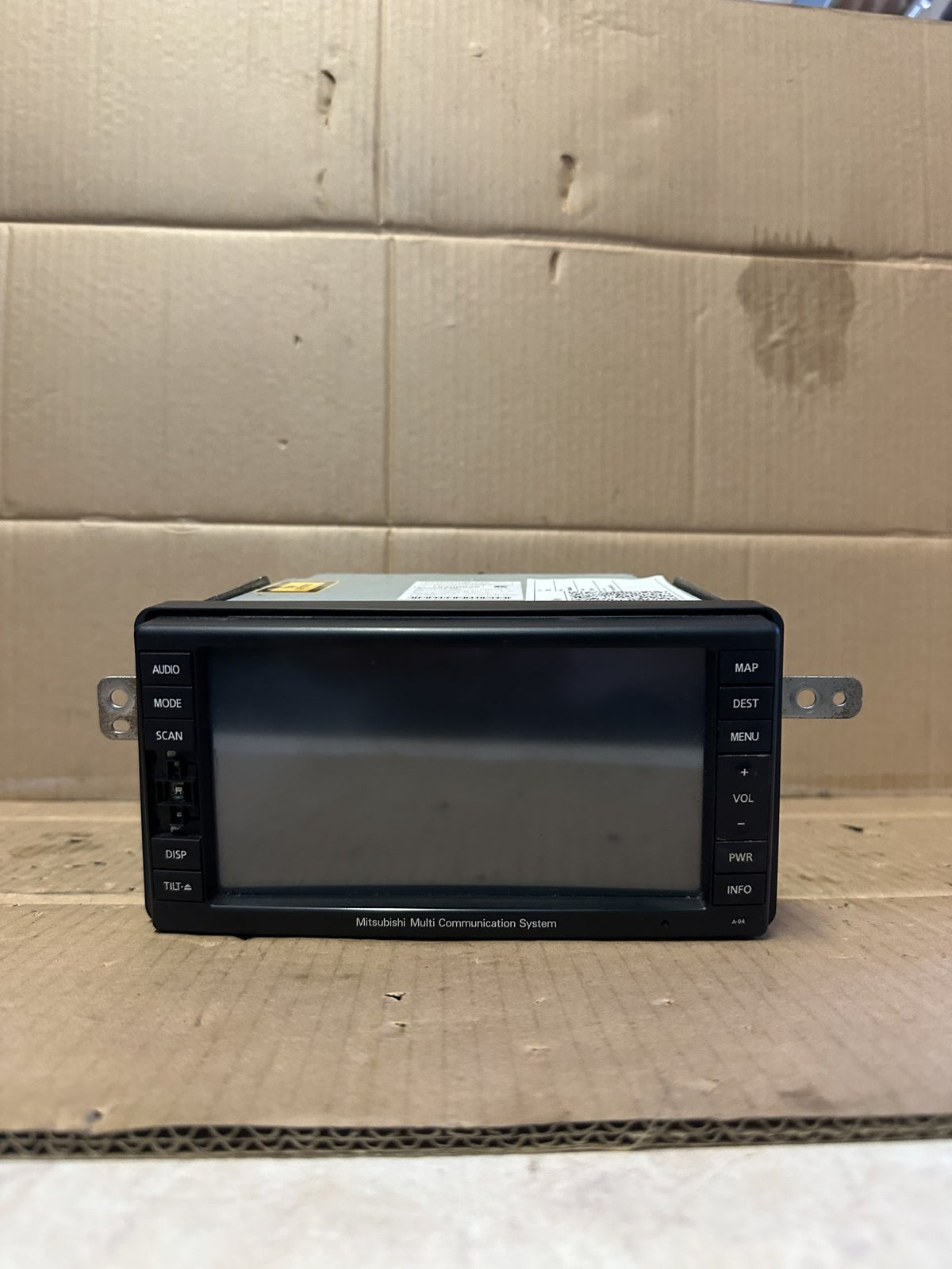 2012 Mitsubishi Pajero IV NW Station Wagon Stereo Head Unit 18200929