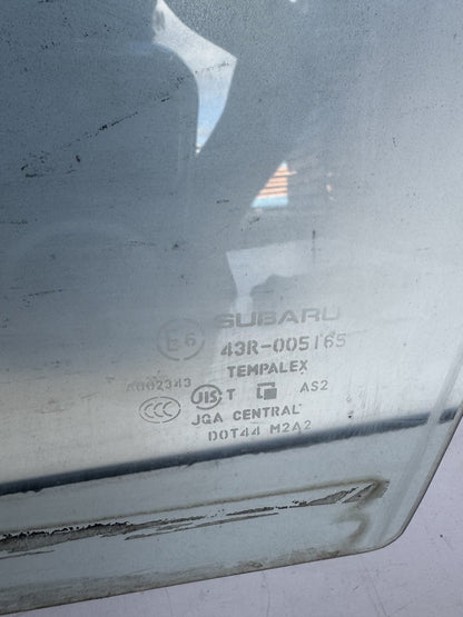 2010  SH Left Rear Door Window