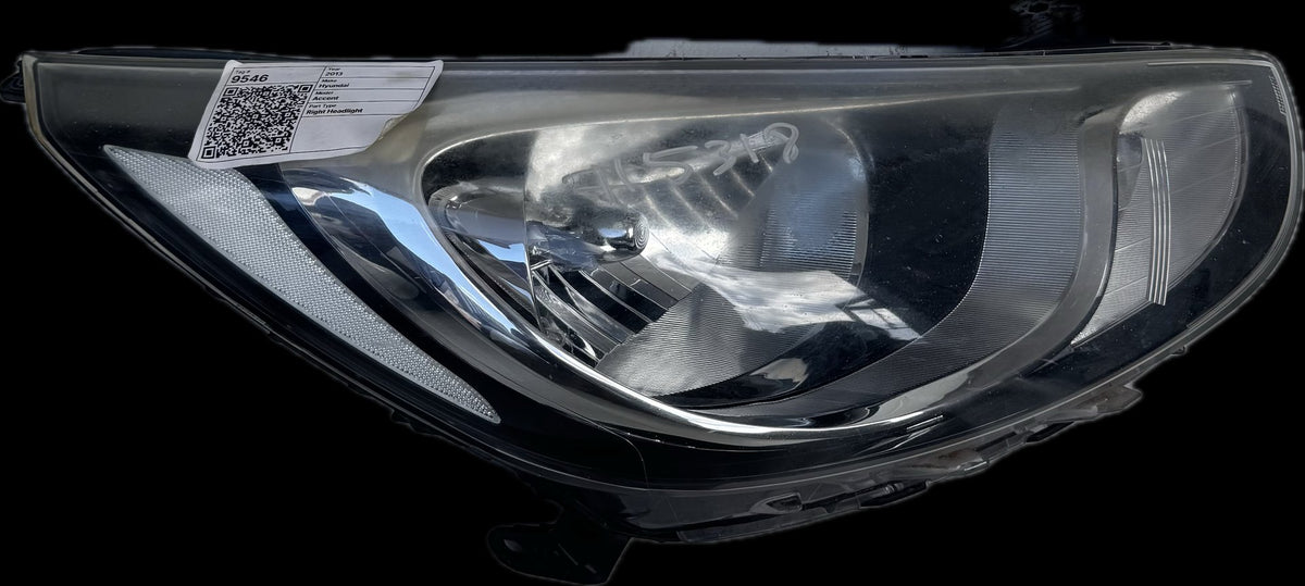 2013 Hyundai Accent RB Sedan Right Headlight
