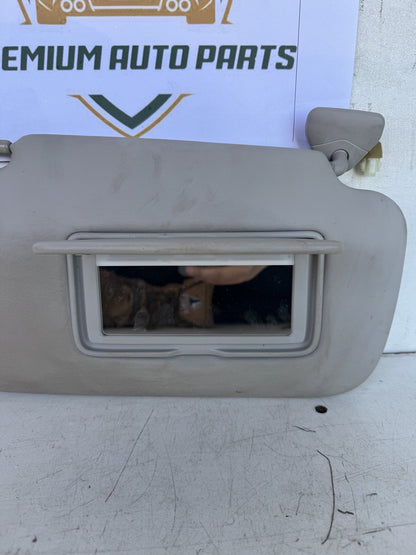 2013 Nissan Pulsar C12 Hatchback Right Sun Visor