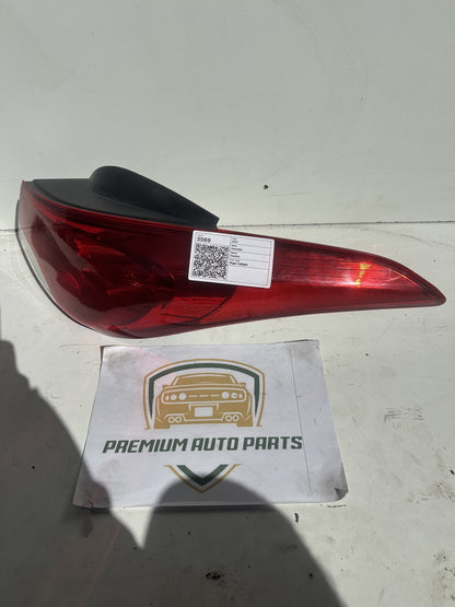 2011-2016 Hyundai Elantra MD Sedan Right Taillight 92402-3X0
