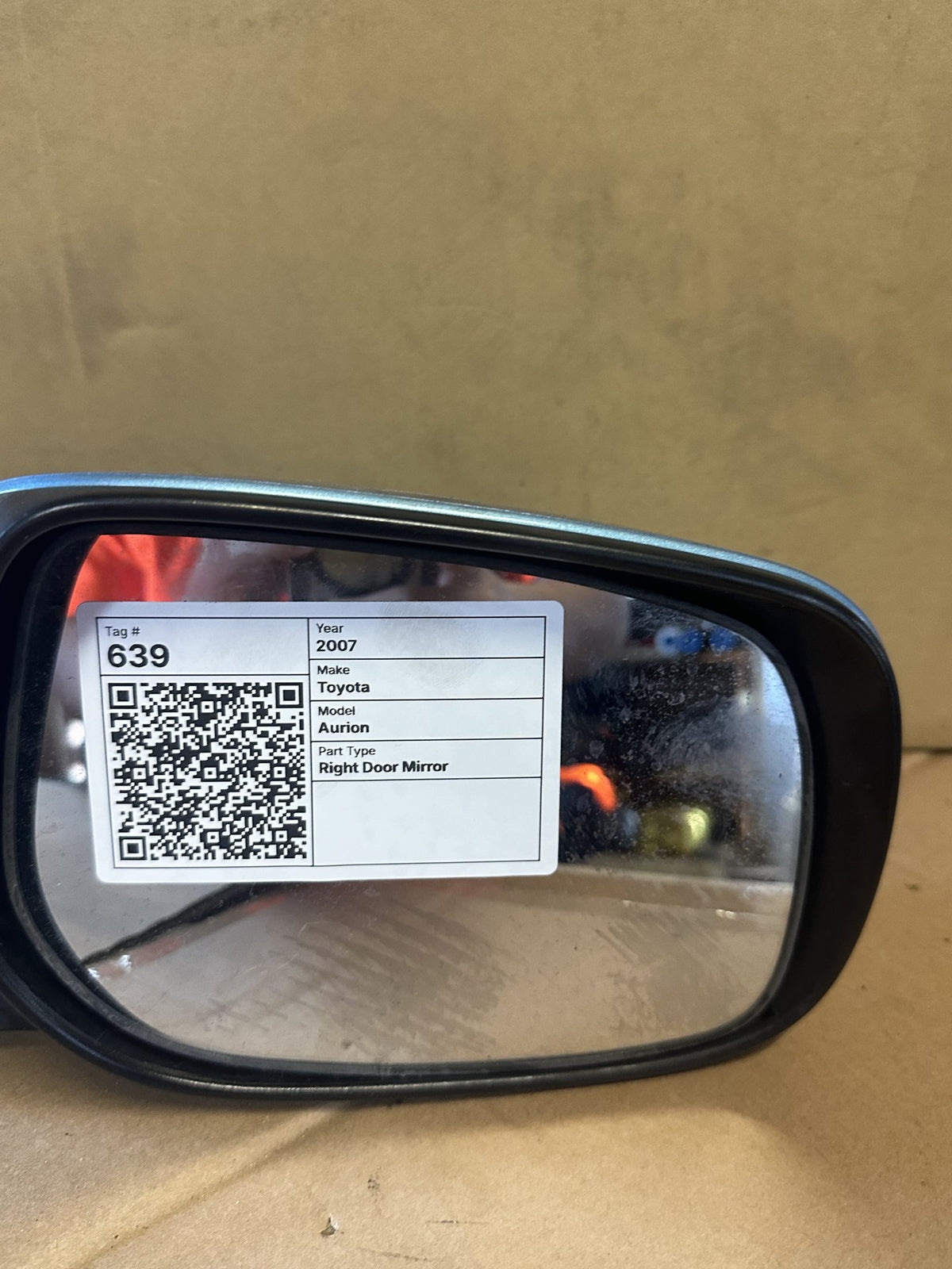 2007 Toyota Aurion Aurion Sedan Right Door Mirror 026127