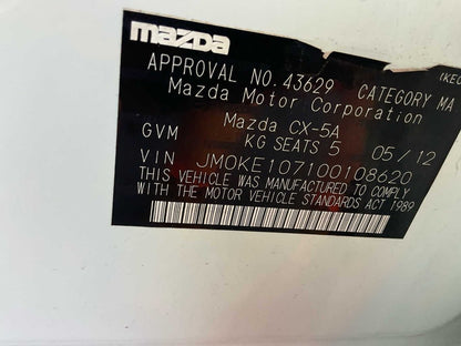 2012 Mazda CX-5 Maxx KE