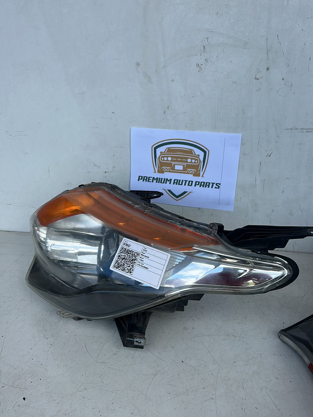 2018 Mitsubishi Triton MQ Double Cab Utility Left Headlight