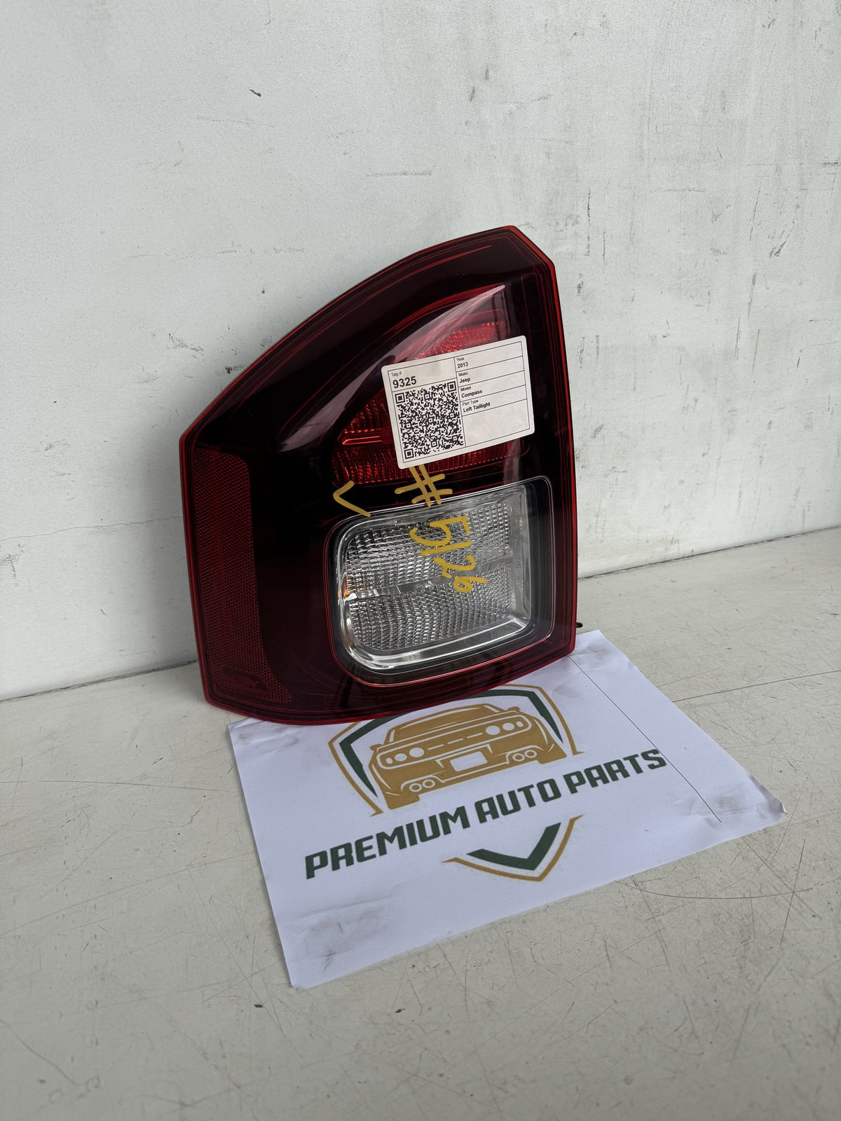 2013 Jeep Compass MK49 Station Wagon Left Taillight