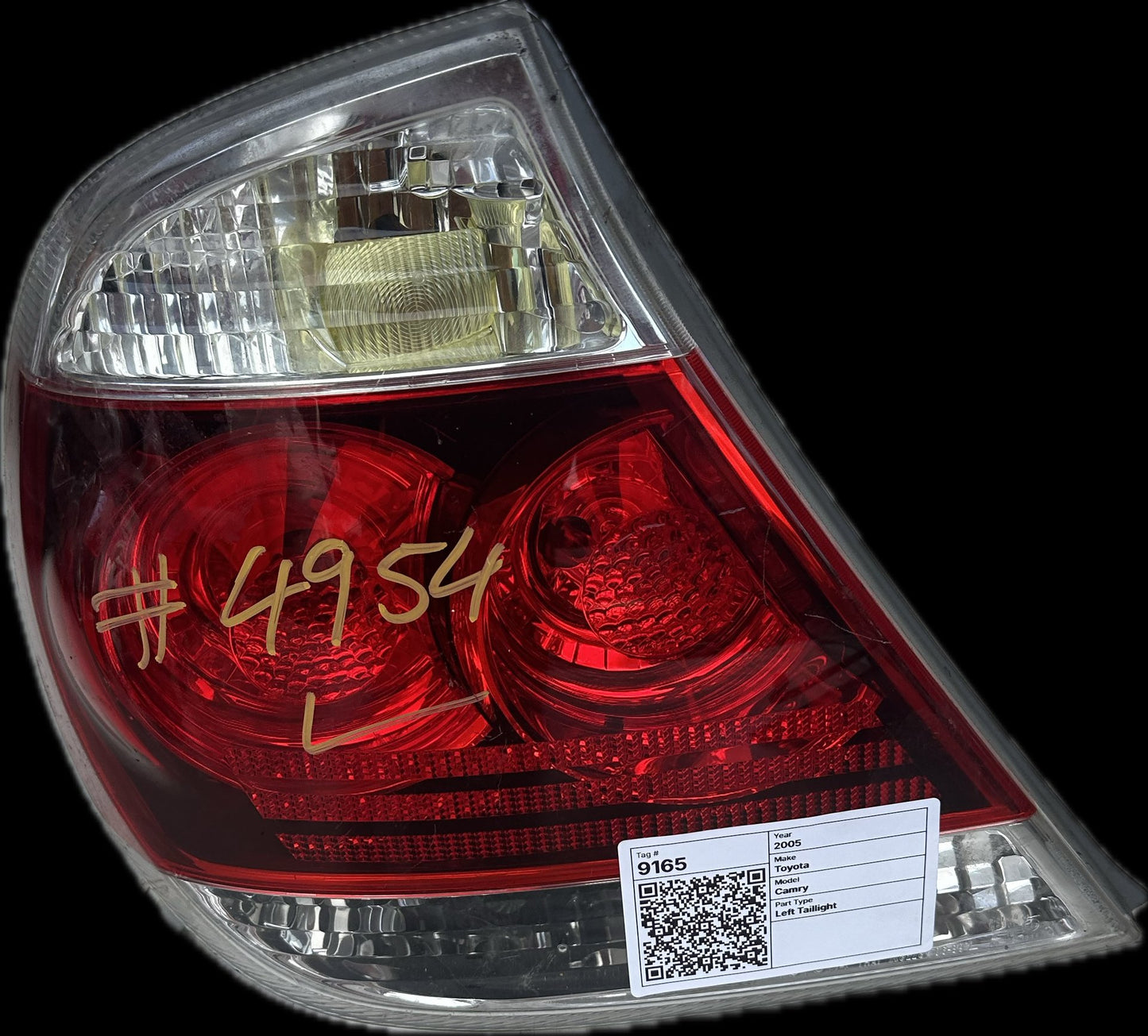 2005 Toyota Camry Sedan Left Taillight