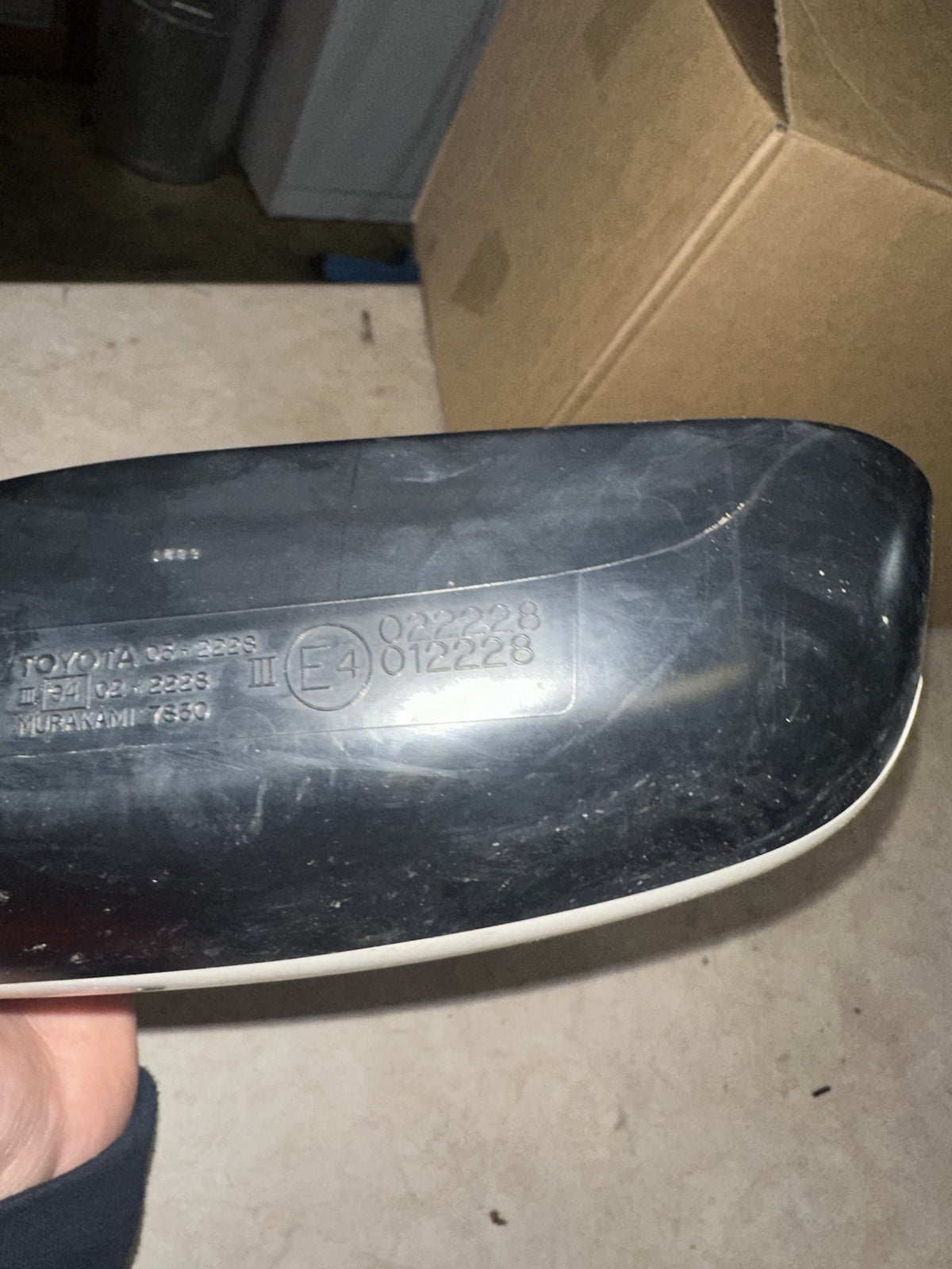 2006 Toyota Avensis Avensis Station Wagon Right Door Mirror 022228