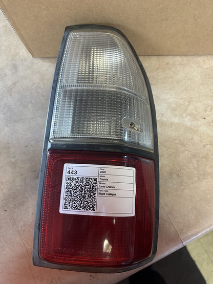 2001 Toyota Land Cruiser SUV Right Taillight 6088