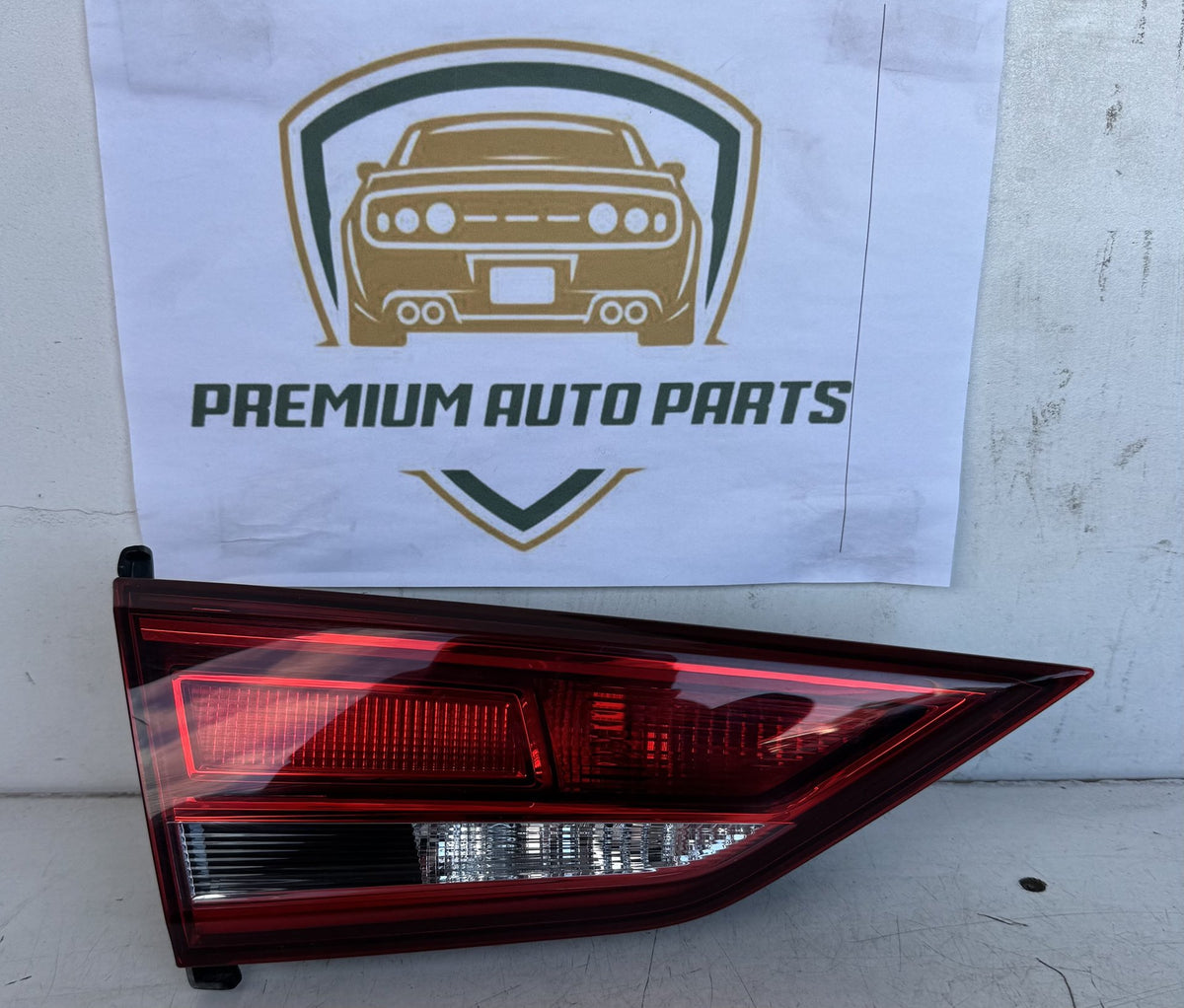 2017 Audi A3 Sedan Left Boot Light