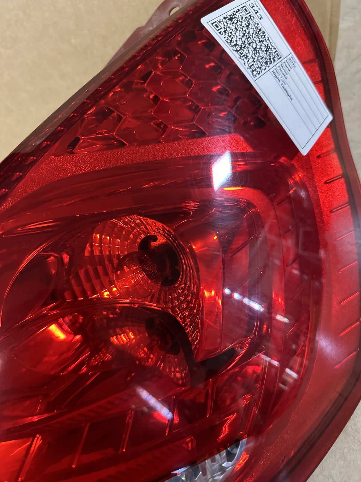 2012 Ford Fiesta - Right Taillight
