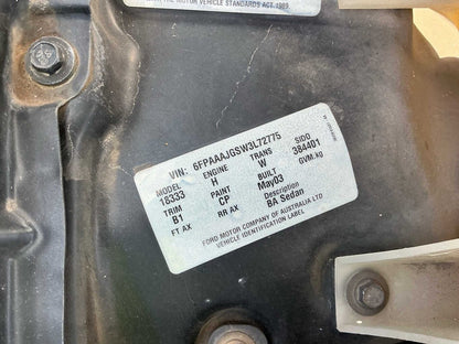 2003 Ford Falcon XT BA
