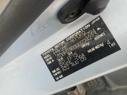 2005 Toyota Corolla Ascent E120