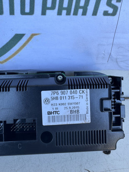 2016 Volkswagen Touareg Station Wagon Heater/AC Controls