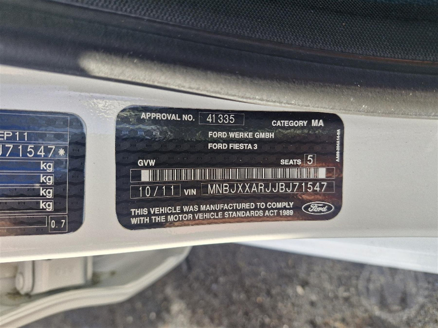 2011 Ford Fiesta