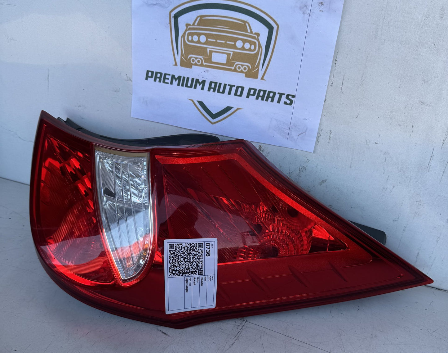 2017 Hyundai Accent RB Hatchback Right Taillight