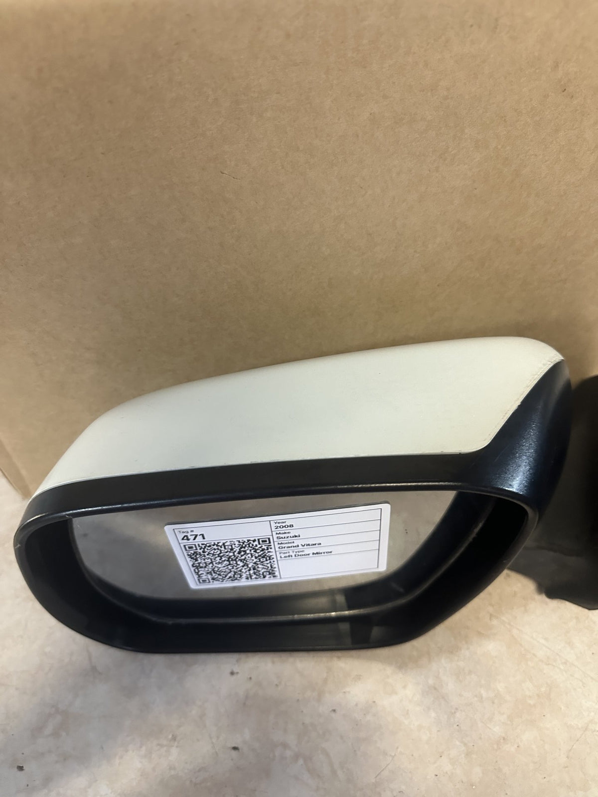 2008 Suzuki Grand Vitara Station Wagon Left Door Mirror 012289