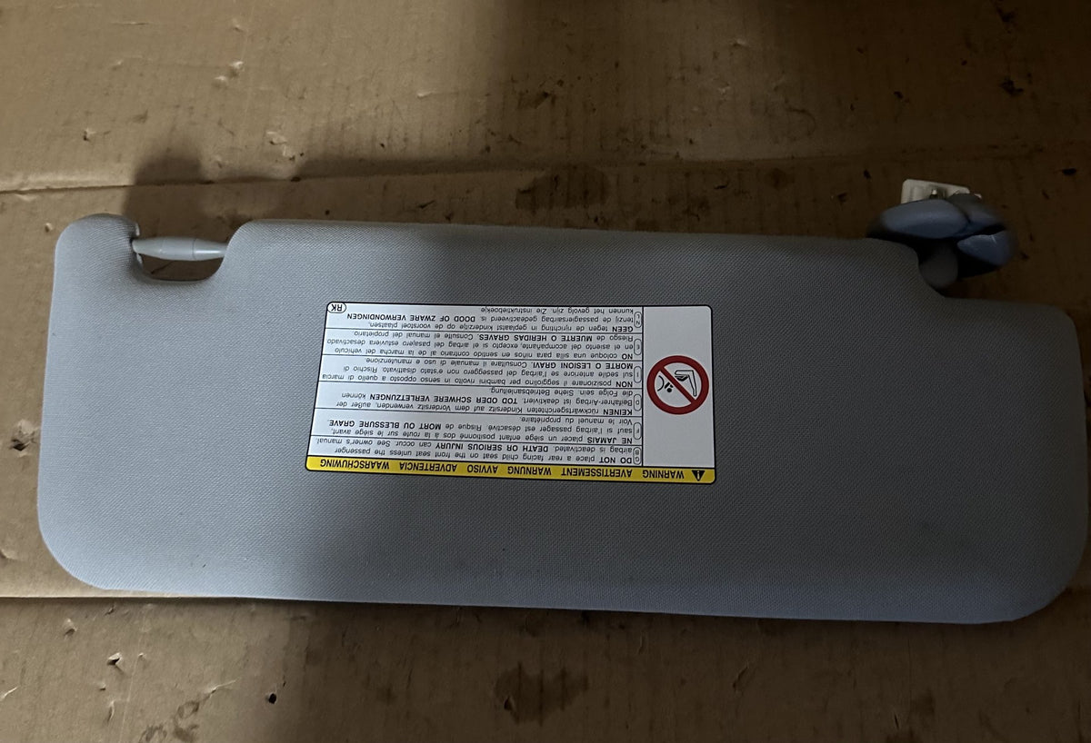 2016 Toyota Camry Sedan Left Sun Visor