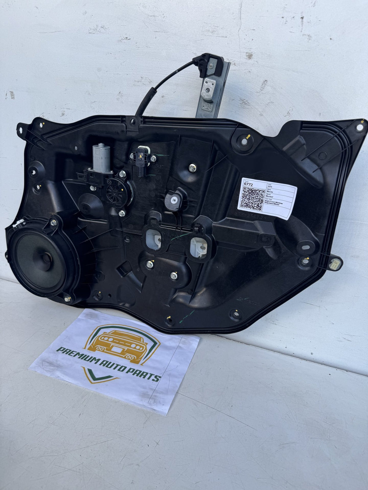2015 Mazda Mazda2 Hatchback Right Front Window Regulator/Motor