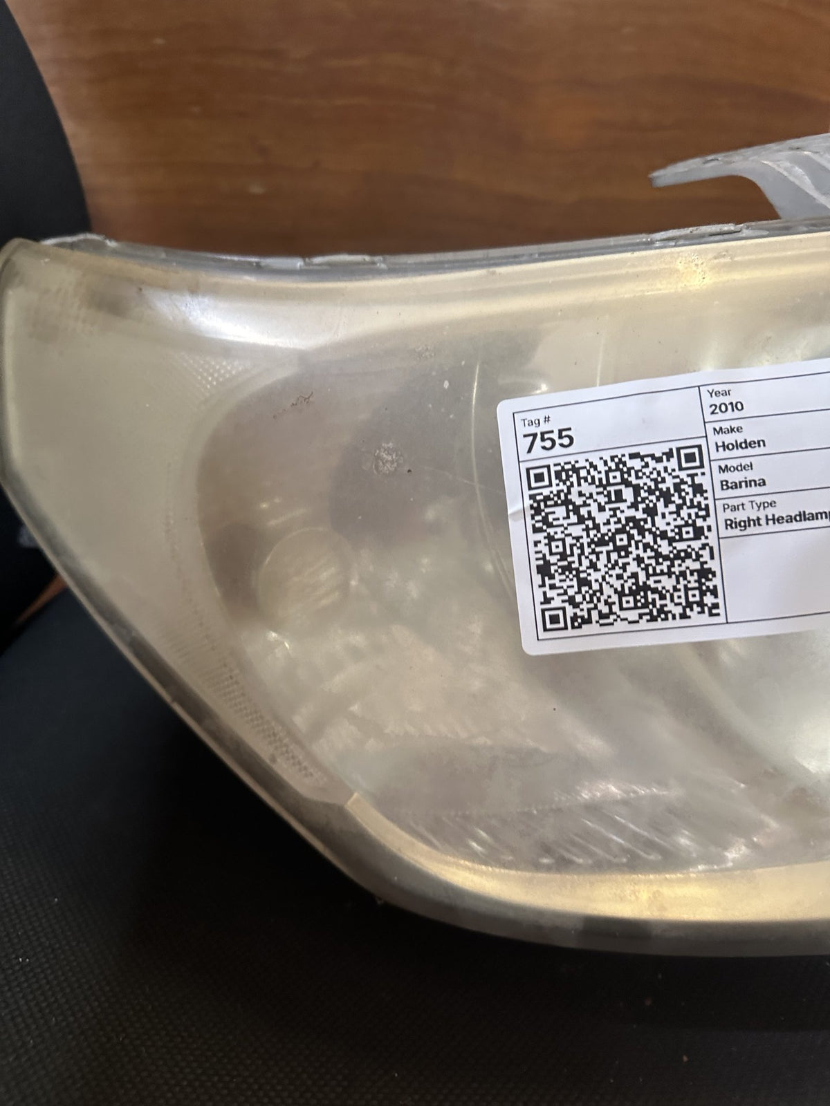 2010 Holden Barina Barina Hatchback Right Headlight