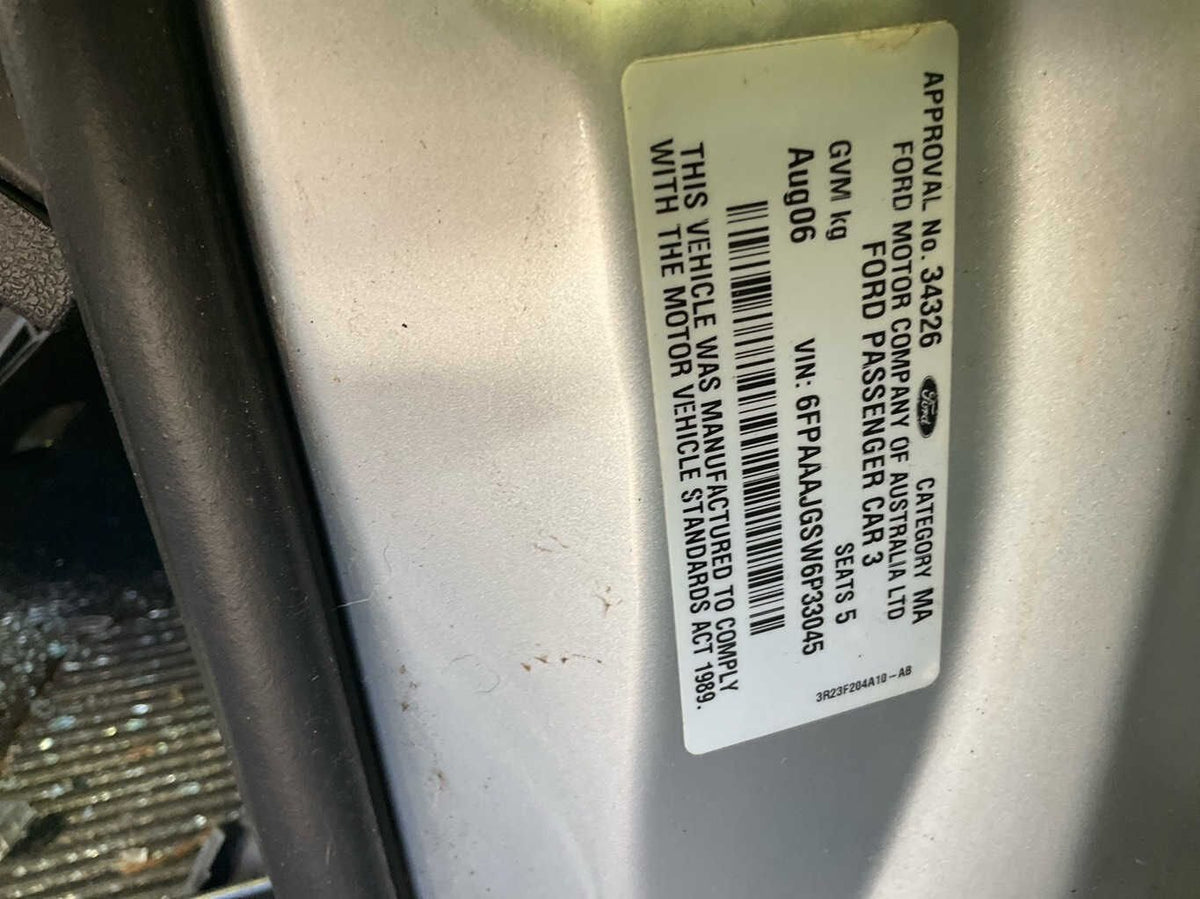 2006 Ford Falcon Futura BF