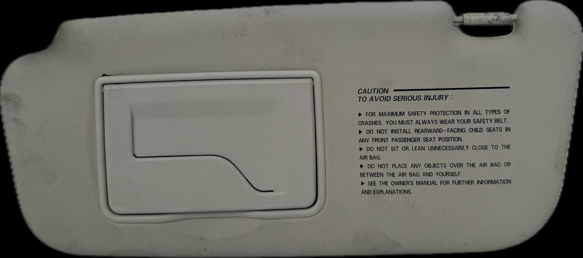 2004 Hyundai Getz TB Hatchback Left Sun Visor