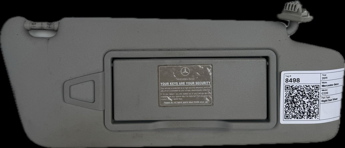 2011 Mercedes-Benz C220 - Right Sun Visor