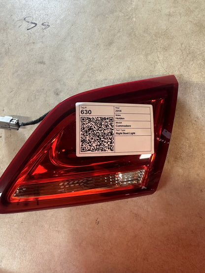 2014 Holden Commodore VF Right Boot Light 92270554