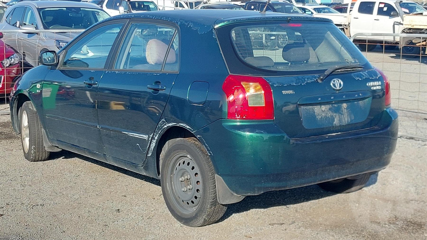 2002 Toyota Corolla Conquest Seca E120Hatchback 
Toyota
Corolla