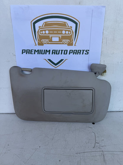 2013 Nissan Pulsar C12 Hatchback Right Sun Visor