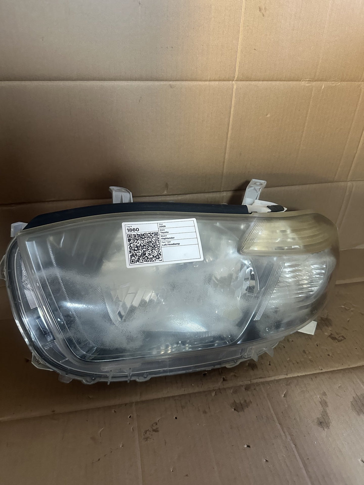2007-2014 Toyota Highlander U40 SUV Left Headlight 48-71