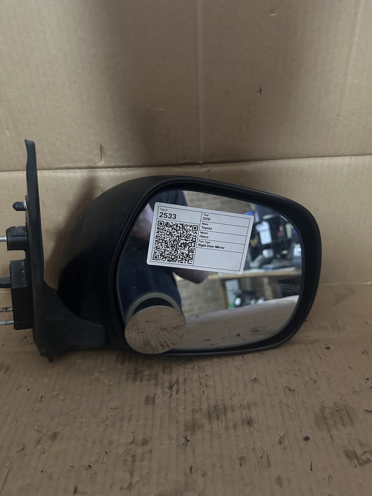 2005-2015 Toyota Hiace V H200 Cargo Van Right Door Mirror 012196