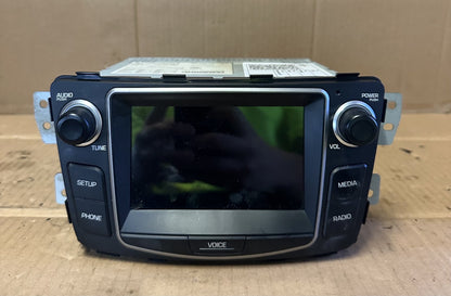 2016 Hyundai Accent RB Hatchback Stereo Head Unit RB-02