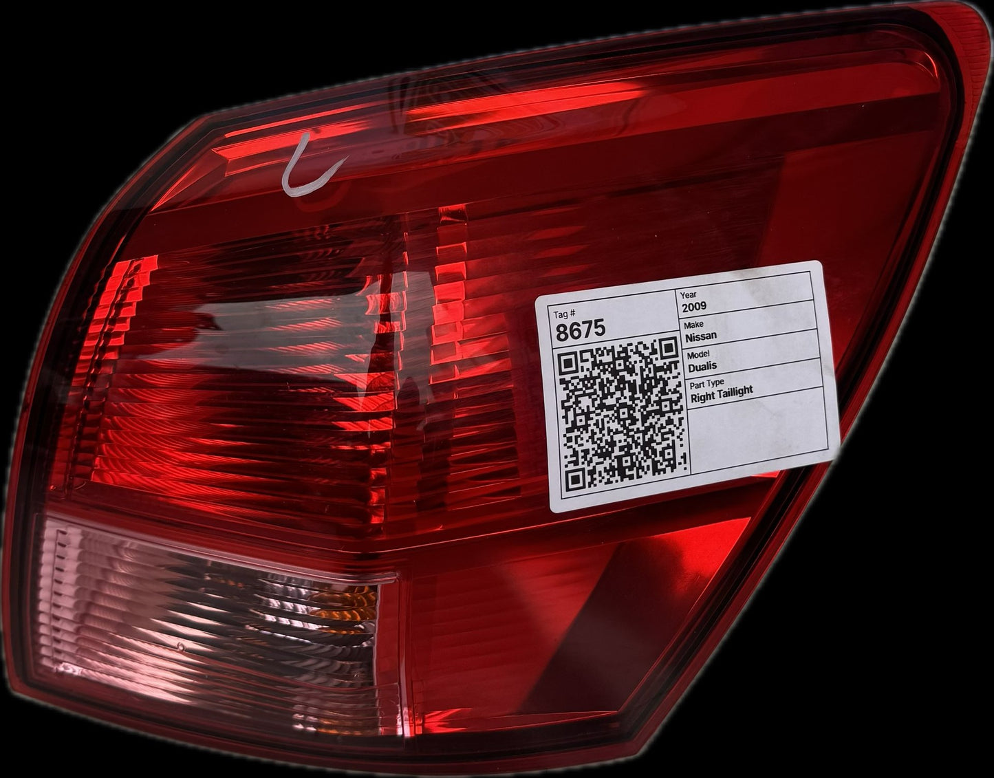 2009 Nissan Dualis Station Wagon Right Taillight