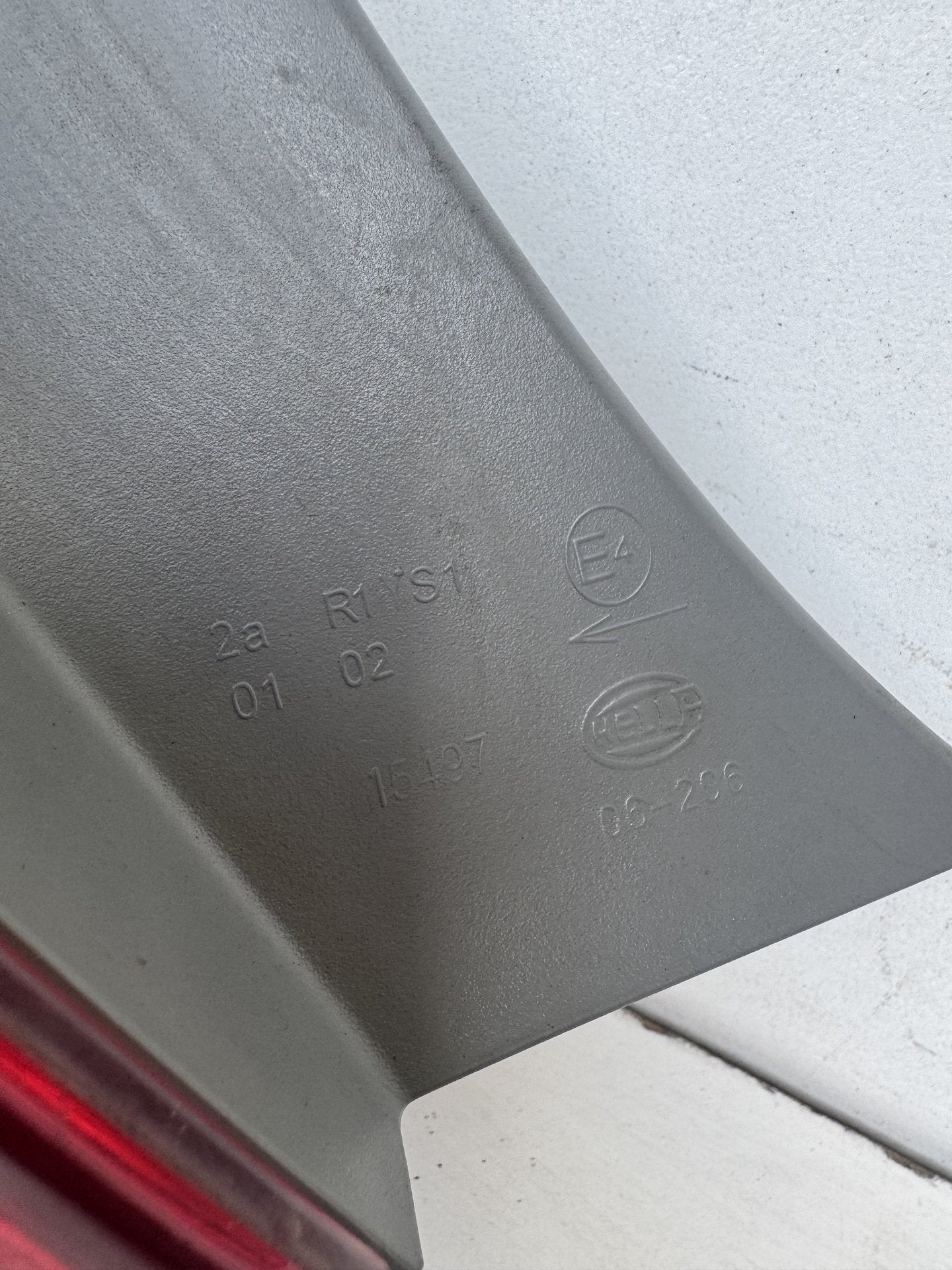 2016   Left Taillight