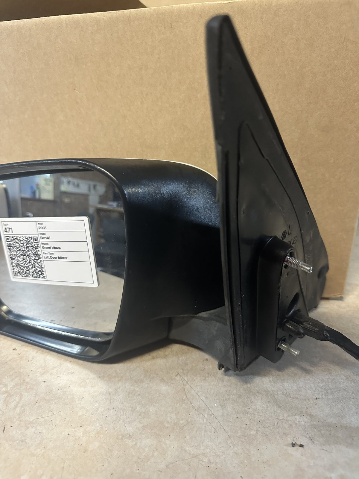 2008 Suzuki Grand Vitara Station Wagon Left Door Mirror 012289
