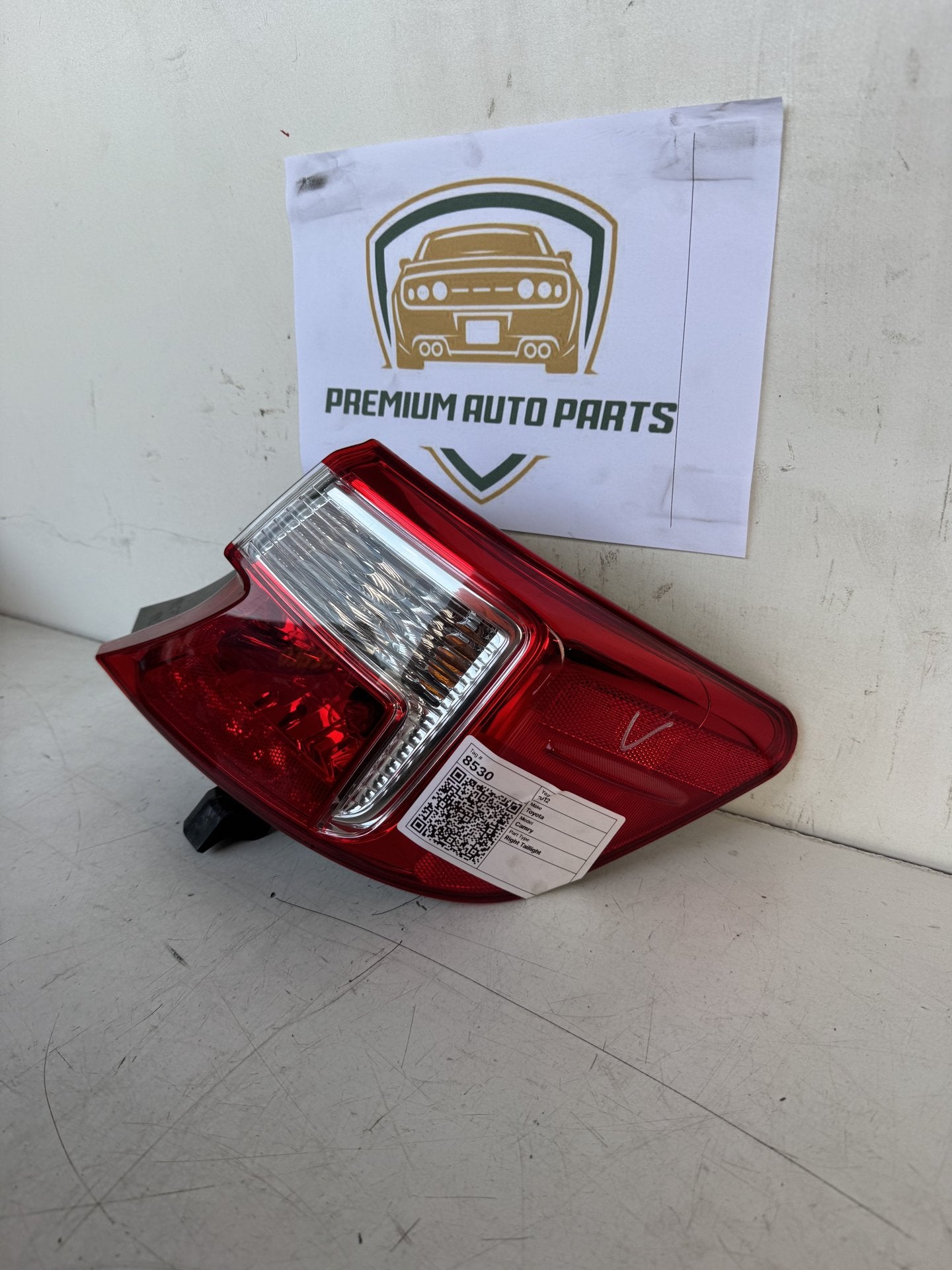 2012 Toyota Camry XV50 Sedan Right Taillight