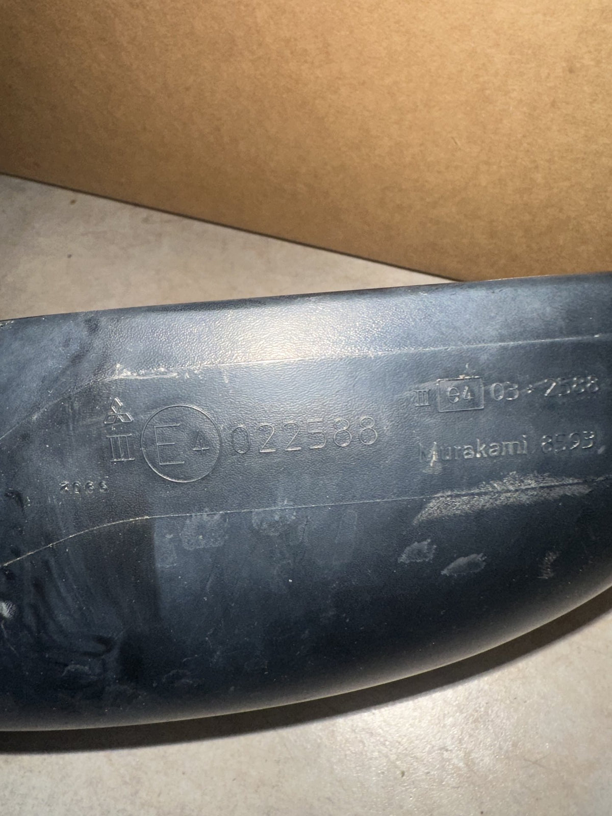 2010 Mitsubishi Outlander Outlander Station Wagon Right Door Mirror 022588