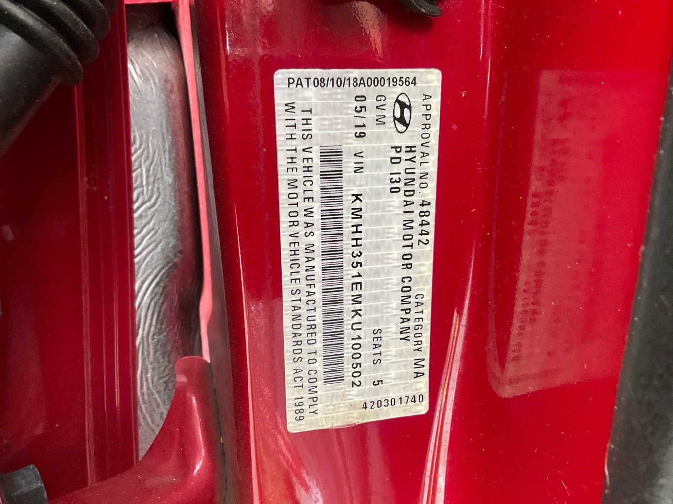 2019 Hyundai i30 Altise PD