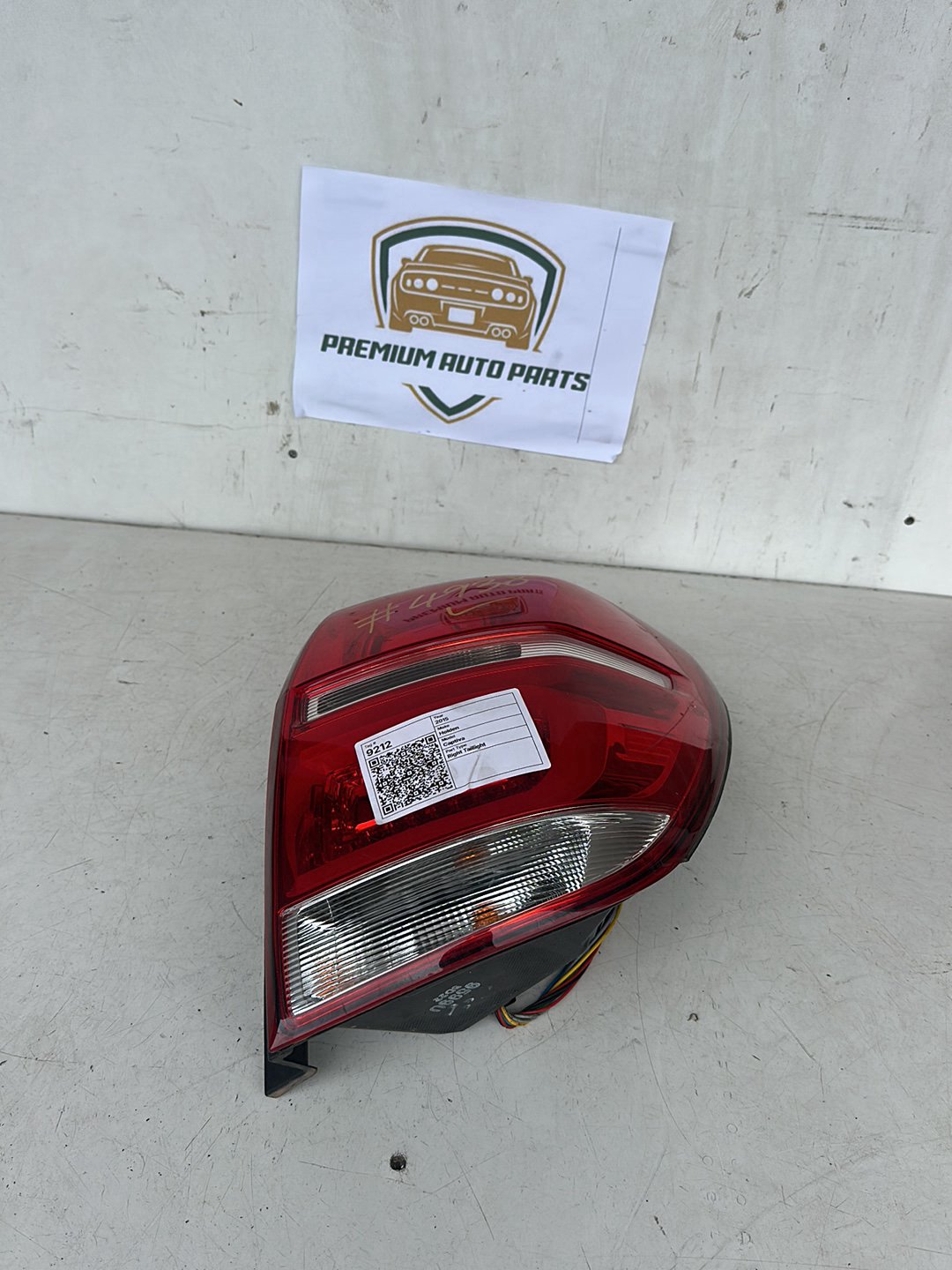 2015 Holden Captiva Station Wagon Right Taillight