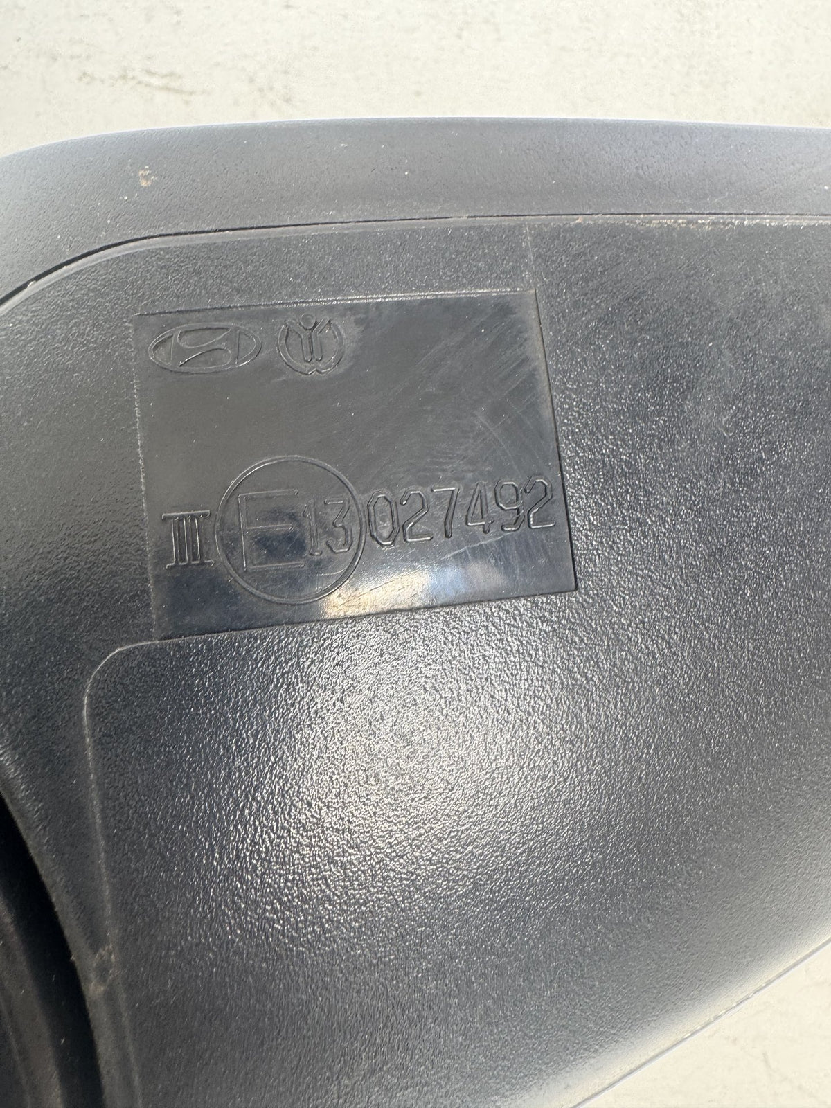 2018 Hyundai Accent Hatchback Right Door Mirror 027492