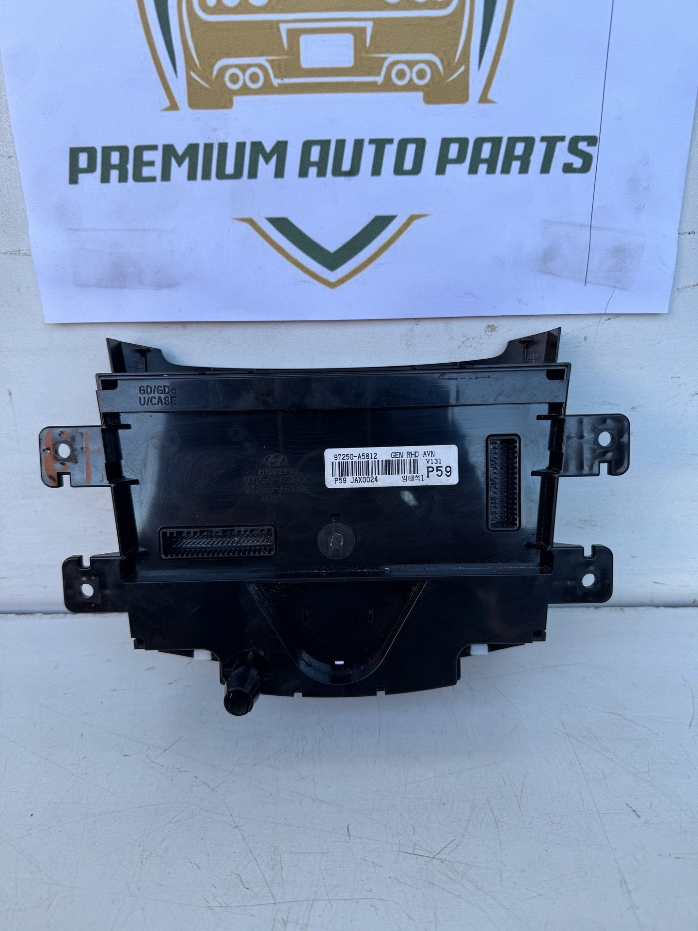 2014  GD Heater/AC Controls