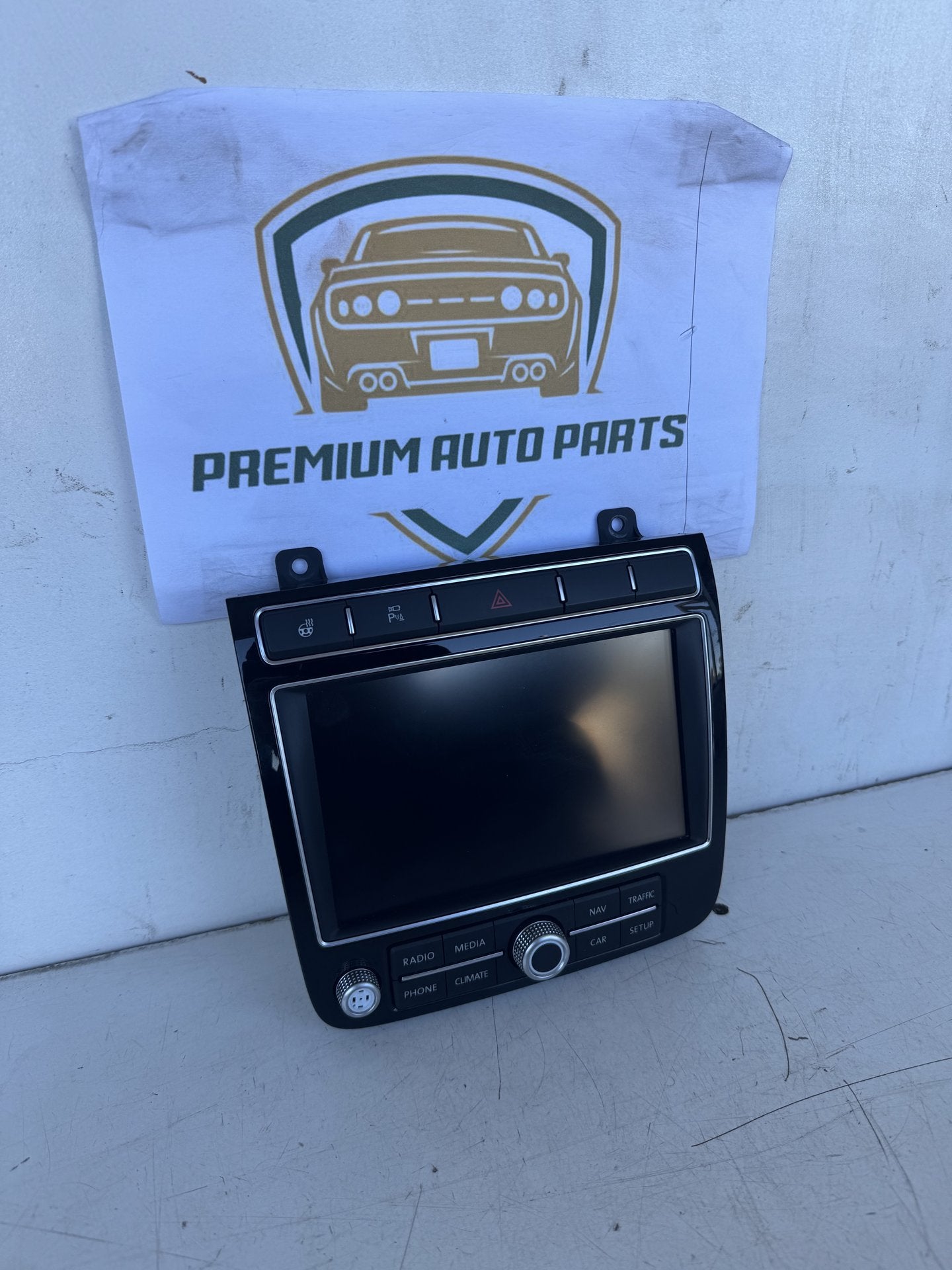 2016 Volkswagen Touareg Station Wagon Stereo Head Unit