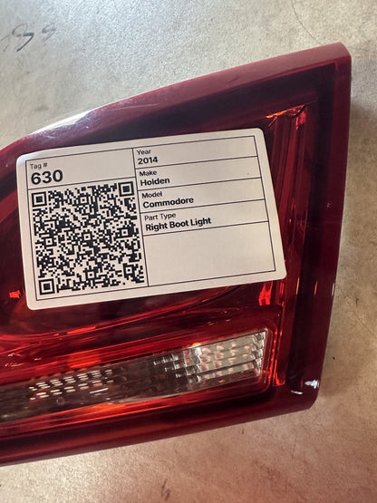 2014 Holden Commodore VF Right Boot Light 92270554