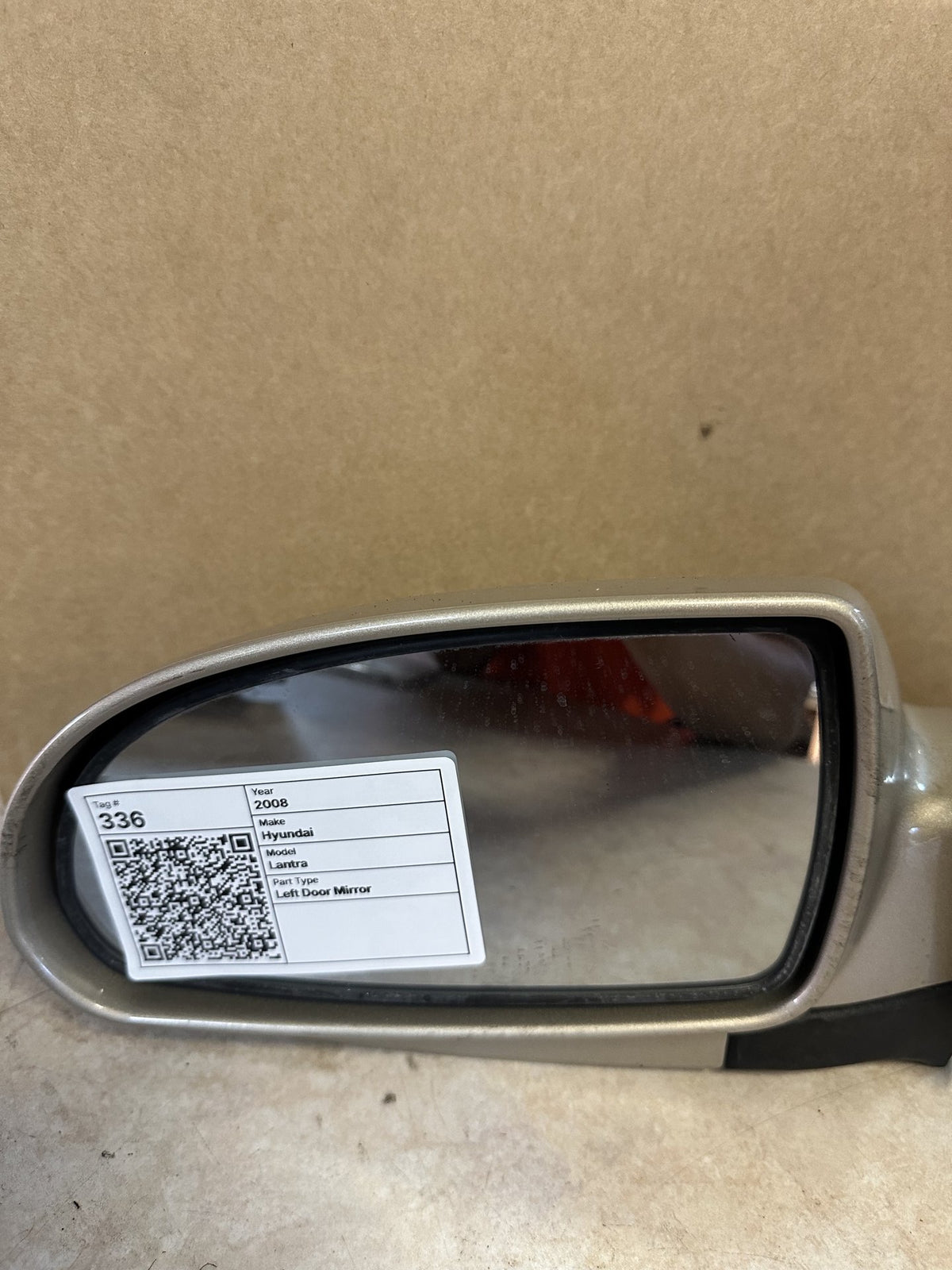 2008 Hyundai Elantra Sedan Left Door Mirror 022697