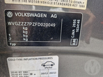 2015 Volkswagen Touareg MK2- 7P